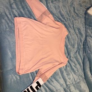 Pink longsleeve T-shirt